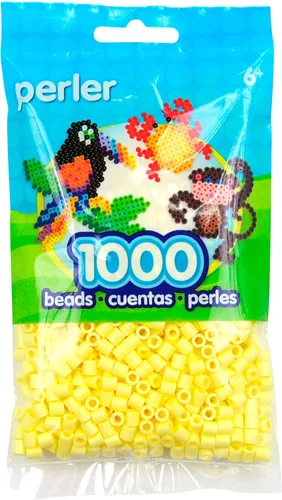 Miniatura 8 de Perler Cuentas fusibles para manualidades, 1000 unidades, gris claro, pequeño