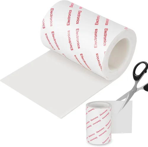 Miniatura 11 de Almohadillas de goma antideslizantes, almohadillas de silicona antideslizantes, almohadillas adhesivas de goma de 4 x 40 pulgadas, color negro