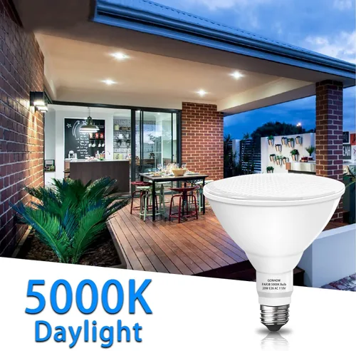 Miniatura 6 de Gonhom Par38 Bombillas LED de Inundación para Exteriores, Regulables 1800LM, 20W Reemplaza hasta 200W, Bombillas de Luz de Inundación para 5000K
