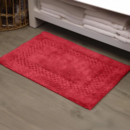 Miniatura 16 de Home Weavers Classy - Juego de alfombras de baño 100 % algodón, decoración de baño, lavable, extrasuave y absorbente, tapete de cocina, juego de Aqua