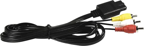 Miniatura 7 de HQRP Cable AV Multi para Nintendo Super NES/Gamecube - 3 RCA Composite Audio Video Cord, Multi Out Connector