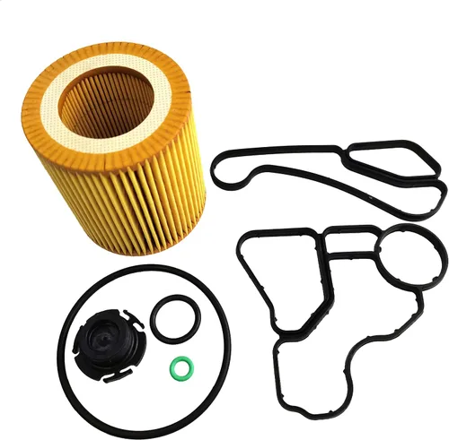 Kit de sellos de enfriador de carcasa de adaptador de filtro de aceite del motor para BMW 128i 135i 323i 325xi 328i xDrive 328xi 330i 330xi 335i