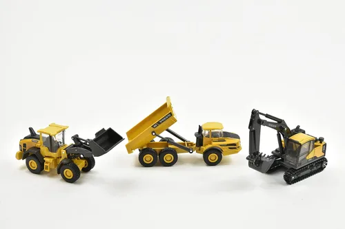 Miniatura 2 de New Ray - Juego de 3 cajas con ventana Volvo, 32095, color amarillo