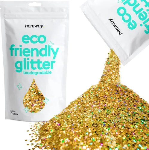 Miniatura 58 de Purpurina biodegradable, holográfica plateada, 3.5 onzas, respetuosa con el medio ambiente, extra gruesa, bioecológica, vegana para festivales