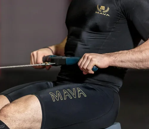 Miniatura 4 de MAVA Pantalones cortos de compresión deportivos para hombre, capa base deportiva activa