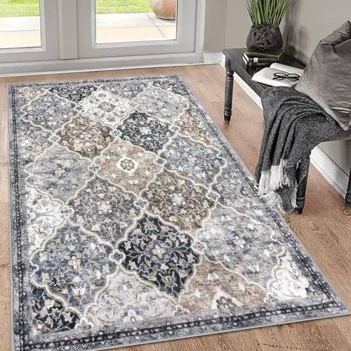 Miniatura 63 de KILOCOCO Alfombra de Pasillo 2x6, Alfombra de Pasillo Marroquí Súper Suave Lavable para Pasillo de Entrada, Alfombra de Cocina de Pasillo de Lana
