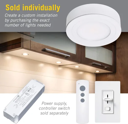 Miniatura 5 de Armacost Lighting 213411 - Luz LED regulable Purevue, blanco suave 2700 K Cepillado inoxidable