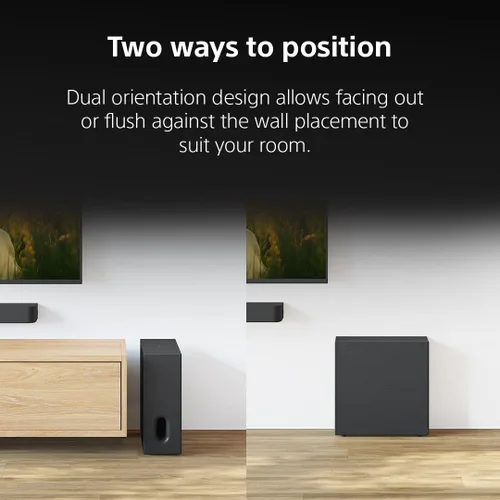 Miniatura 10 de Sony BRAVIA Theater Bar 8 Sound Bar (HT-A8000) with Sub 7 Wireless Subwoofer (SA-SW7) and Rear 8 Wireless Rear Speakers (SA-RS8) Bundle