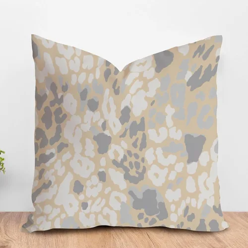 Miniatura 40 de ArogGeld Funda de almohada para sofá, guepardo y leopardo, estampado de leopardo, funda de cojín decorativa de granja para sala de estar