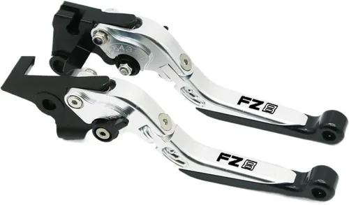 Miniatura 19 de Motorcycle Acessories Adjustable Extendable Folding Brake Clutch Levers Handle Compatible with Yamaha FZ8 FZ-8 2011 2012 2013 2014 2015-2020(A)