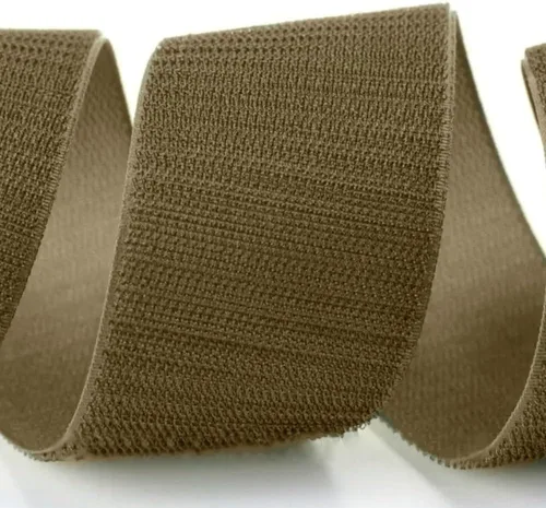 Miniatura 5 de Cinta de gancho y bucle para coser de 2 pulgadas de ancho, color verde ranger, sin adhesivo, de 1 yarda de longitud, cinta de gancho y bucle de Caqui
