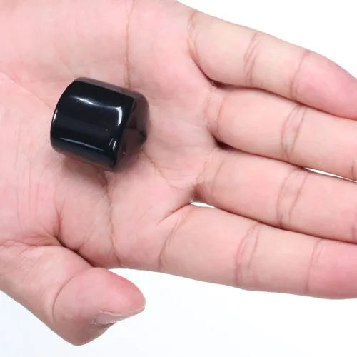 Miniatura 4 de Acocony Tapones de goma redondos de 1 pulgada, tapones de plástico de PVC flexible para agujeros redondos, color negro, paquete de 12