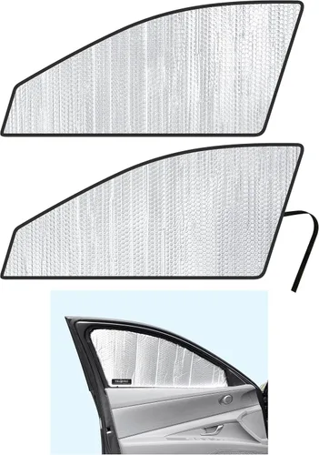 YelloPro - Parasol para asiento delantero para ventana lateral (juego de 2) ajuste personalizado para Hyundai Elantra Sedan 2021, 2022, 2023, 2024,