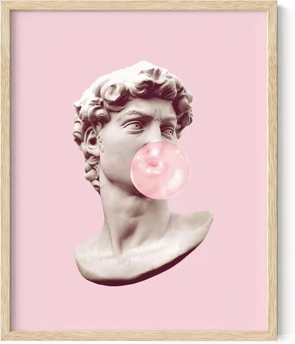 Miniatura 65 de Haus & Hues - Póster rosa con impresión de guepardo para decoración de pared de habitación, decoración artística para pared, sin marco, diseño