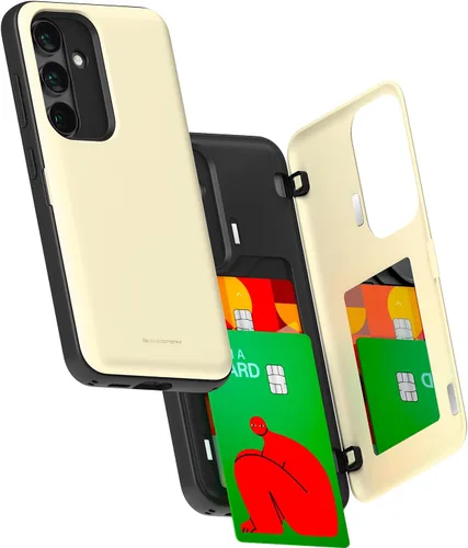 Miniatura 63 de GOOSPERY Funda tipo cartera para Samsung Galaxy S22 Ultra, [tarjetero] parachoques magnético de puerta con cierre automático, cubierta protectora