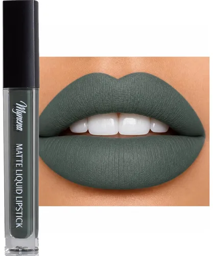 Miniatura 26 de Mynena Lápiz labial líquido mate rosa claro fresco Comodidad duradera A prueba de manchas resistente a transferencias Cobertura completa que