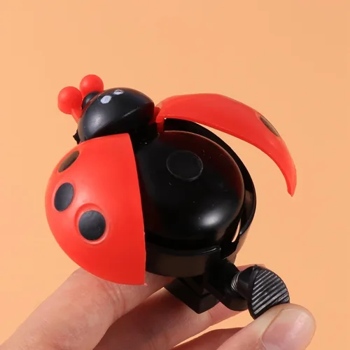 Miniatura 3 de Garneck Campana de bicicleta de mariquita, campana de bicicleta para niños, campana de bicicleta clásica, campana para pulgar, radiador eléctrico