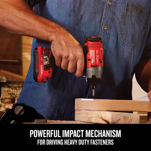 Miniatura 7 de CRAFTSMAN V20 Kit combinado de herramientas eléctricas inalámbricas de 4 herramientas con 2 baterías y cargador (CMCK400D2)