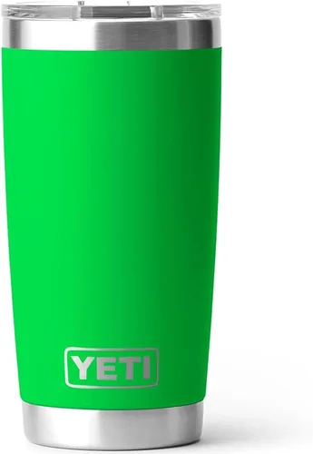 Miniatura 10 de YETI Rambler - Vaso de acero inoxidable con aislamiento al vacío de 20 onzas con tapa MagSlider Todo acero inoxidable