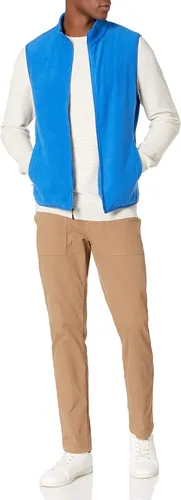 Miniatura 4 de Tienda Essentials - Camiseta polar con cierre completo, para hombre