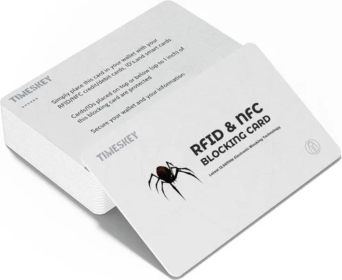 Miniatura 26 de Bloqueo RFID TimesKey, 2 pzas, Minimalista