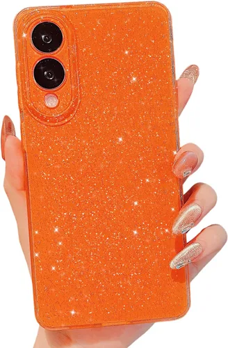 Miniatura 146 de MINSCOSE Compatible con Samsung Galaxy S22 Plus Case, Bonito Color Neón Brillante, con Purpurina Brillante Delgada Resistente a Golpes de Silicona