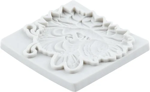 Miniatura 3 de Lingzhi Molde de silicona para fondant de abejorros para decoración de pasteles, decoración de cupcakes, chocolate, caramelo, azúcar, goma de Gris