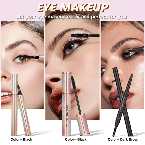 Miniatura 5 de Juego de maquillaje Kit de maquillaje para mujeres Kit completo Juego de maquillaje para adolescentes y mujeres Paleta de sombras de ojos Brillo