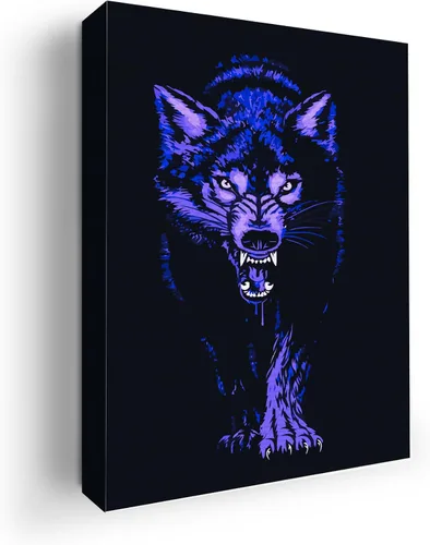 Miniatura 49 de Mavis Print - Lienzo decorativo para pared con diseño de conejo/conejo, 36 x 36 pulgadas, decoración de pared de animales impresos en HD y marco