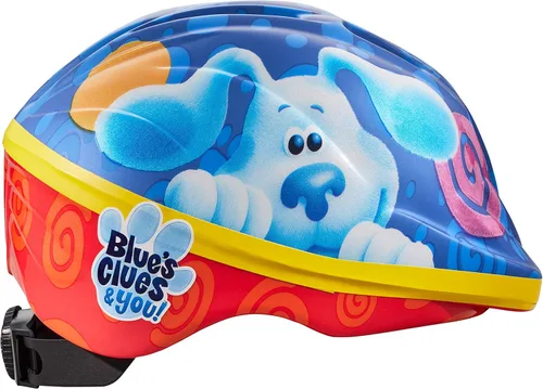 Miniatura 2 de Nickelodeon Casco infantil de Paw Patrol and Blue's Clues & You Bike para niños pequeños, niñas y niños, ajuste de esfera fácil de ajustar, casco