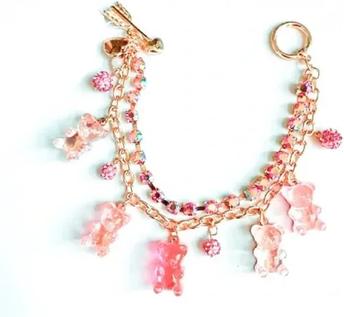 Miniatura 2 de Betsey Johnson Gummy Bear Charm Bracelet
