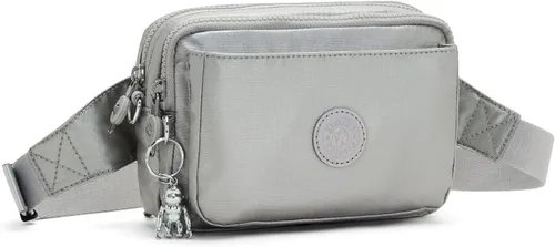 Miniatura 4 de Kipling Abanu - Bolso cruzado para mujer, ligero, cintura ajustable con bolsillos con cremallera de múltiples compartimentos