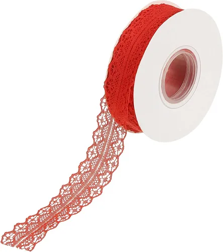Miniatura 32 de MECCANIXITY 1.2 Inch Wide 15 Yard Lace Ribbon Floral Pattern Beige Lace Trim Ribbon for Gift Wrapping Bouquets, Wedding Decor Sewing Making, and DIY