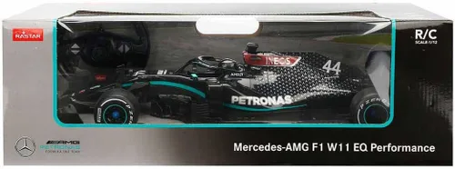 Miniatura 8 de ZMZ F1 - Auto de control remoto a escala 1:12, tamaño grande, F1, con licencia oficial de la serie RC Mercedes-AMG F1 W11 EQ, autos RC adecuados