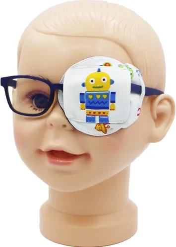 Miniatura 32 de Astropic Parche para ojos de algodón y seda 3D para niños, parche de ojos para niñas para gafas Parche médico para niños con ojo perezoso