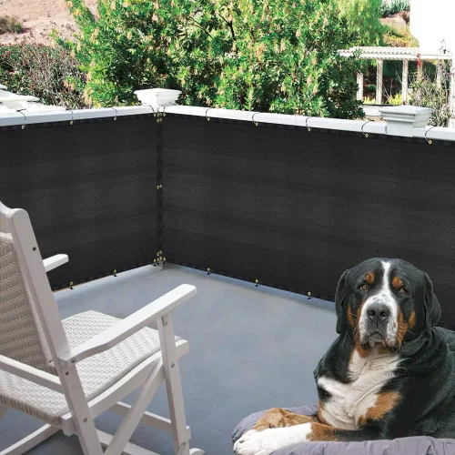 Miniatura 3 de HomeABC Cubierta de sombra para perrera 90% protector solar con ojales, 3 pies x 6.5 pies