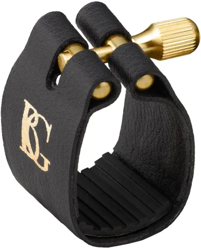 Miniatura 9 de BG L11BG - Ligadura tradicional para saxofón alto con tapa chapada en oro