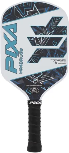 Miniatura 9 de PIXA Mindrush T-300 - Paleta de pickleball de 0.630 in, superficie de fricción avanzada, potencia increíble, control y giro: aprobado por USAPA