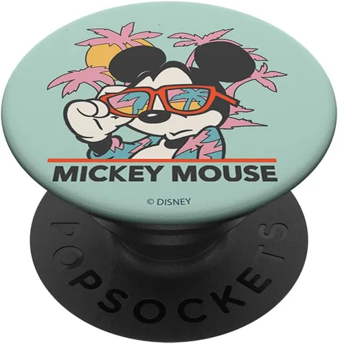 Miniatura 6 de Disney Mickey y sus amigos Mickey Beach Retrato PopSockets MagSafe PopGrip para iPhone