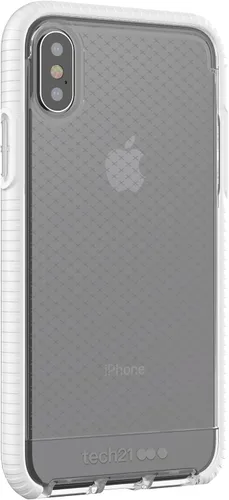 Miniatura 5 de Tech21 Evo Check - Funda delgada para iPhone X/XS, color blanco transparente, protección inalámbrica y resistente