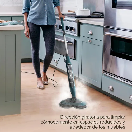 Miniatura 4 de Shark Steam & Scrub - Trapeador de vapor todo en uno para fregar y desinfectar suelos duros, 2 modos de vapor, 2 almohadillas suaves de agarre