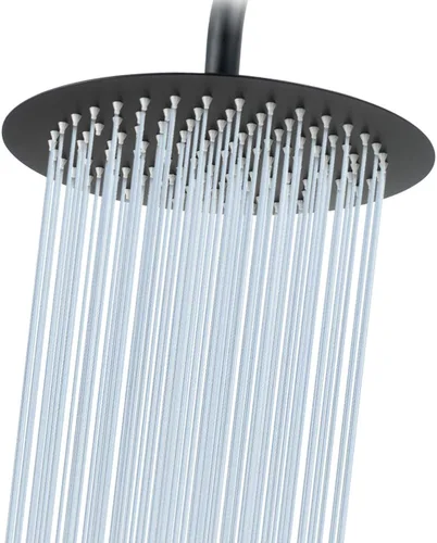 Miniatura 20 de NearMoon Cabezal de ducha de lluvia, diseño ultra fino - aumento de presión, experiencia genial, lluvia de alto flujo, acero inoxidable