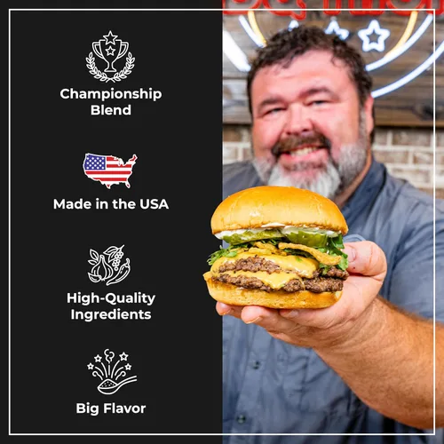 Miniatura 7 de Killer Hogs The BBQ Rub Championship Grill Condimento para carne de res, bistec, hamburguesas, cerdo y pollo 5 libras