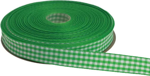 Miniatura 60 de Cinta a cuadros de 50 yardas cada rollo 100% poliéster con borde tejido (1/1-2 pulgadas x 50 yardas, negro)