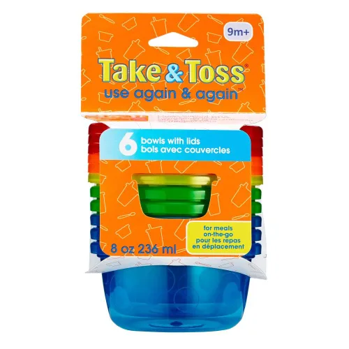 Miniatura 3 de Cuencos para niños pequeños Take Toss con tapa
