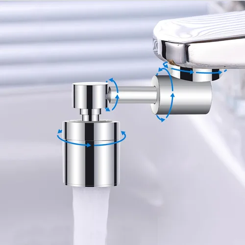 Accesorio de rociador de grifo 1080, extensor de fregadero multifuncional con giratorio, aireador de cocina y accesorio para fregadero de baño