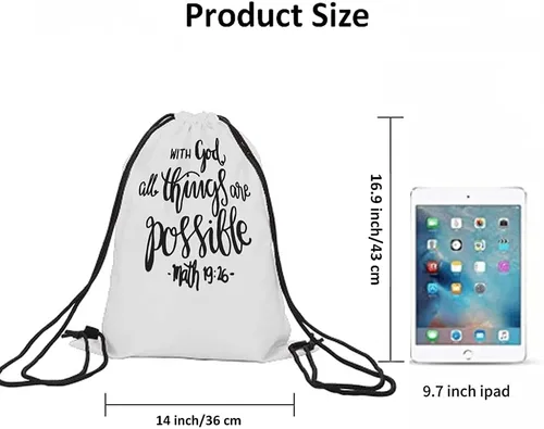 Miniatura 6 de Notas musicales Bolsas con cordón Mochila Bolsa de gimnasio Bolsa con cordón, Multi-a156, Mochilas de viaje