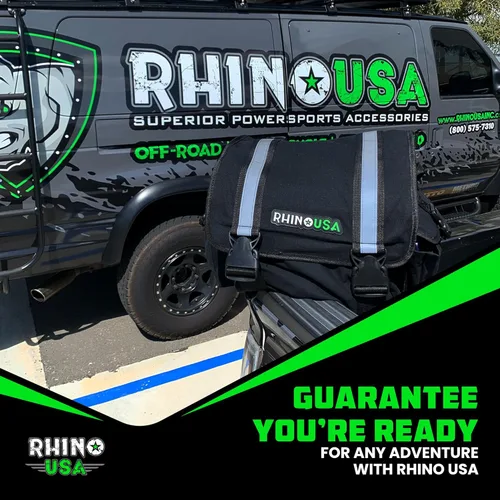 Miniatura 7 de Rhino USA Bolsa de almacenamiento para equipo de recuperación (negro) - Bolsa de kit de recuperación definitiva para organización en tu vehículo
