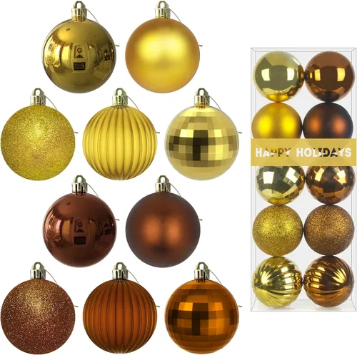 Miniatura 190 de Bolas de Navidad Grandes de 3.2" en Azul Bebé - Adornos para Árbol de Navidad, Bolas Colgantes Inastillables para Cumpleaños, Halloween, Boda
