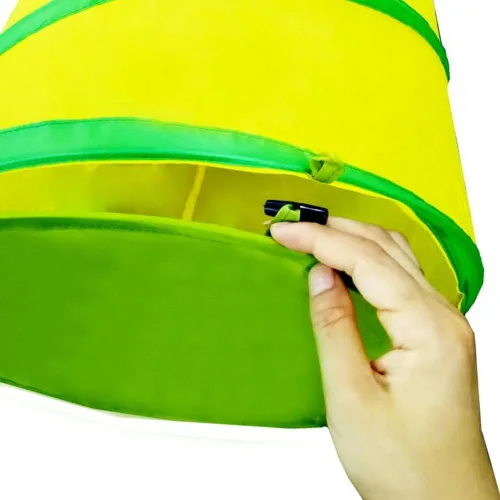Miniatura 7 de WER Tienda de campaña de túnel de juego para niños, oruga, túnel emergente para niñas, niños, tubo de juguete para gatear al aire libre e